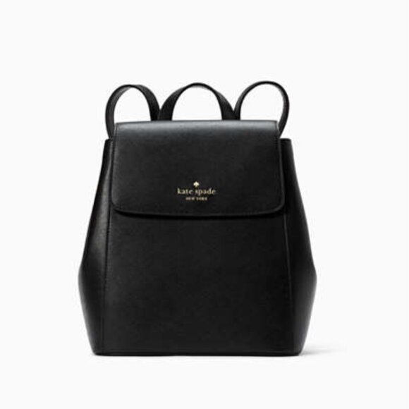 kate spade Handbags - ♠️Kate Spade Black Medium Flap Backpack♠️